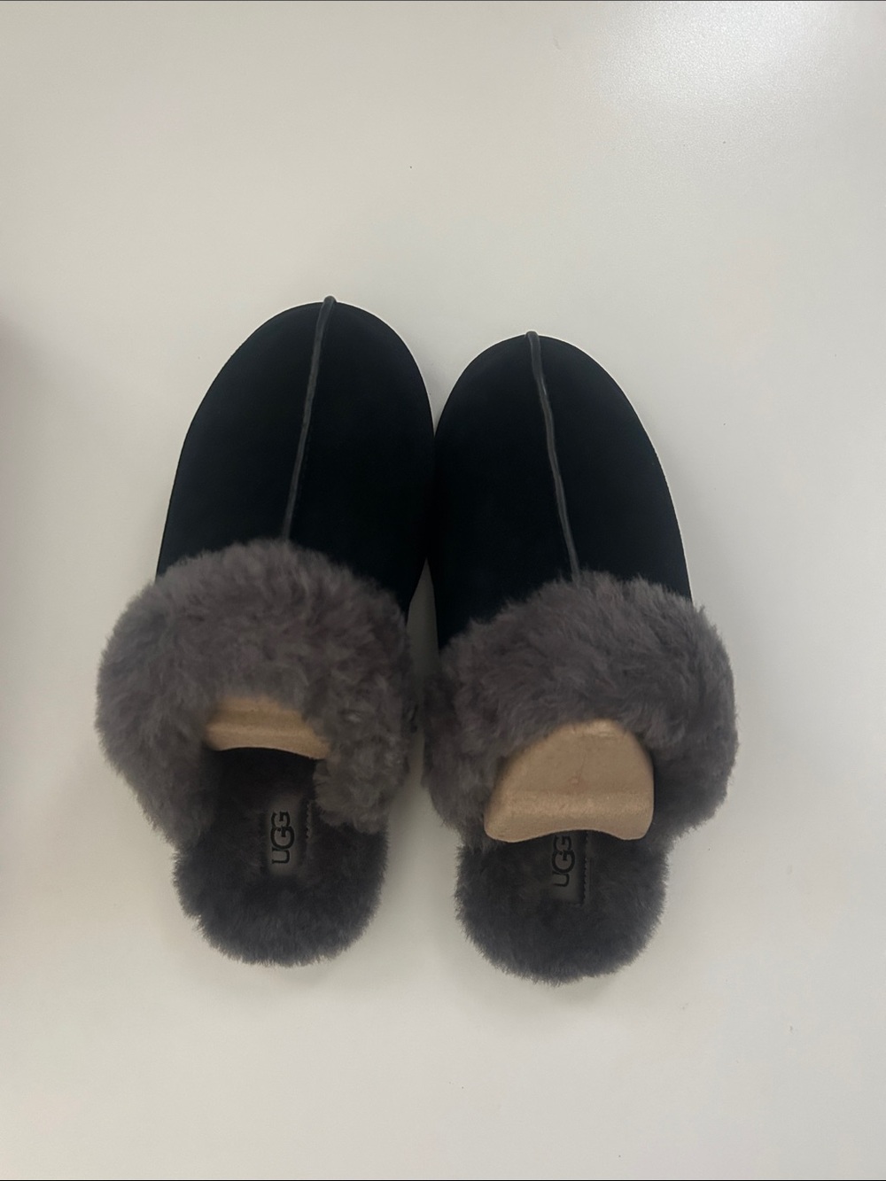 UGG Scuffette II Black Slippers New with Box